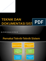 Teknik Dan Dokumentasi Sistem