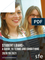 Student Loans-: A Guide To Terms and Conditions 2020 To 2021