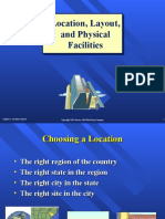 Location, Layout, and Physical Facilities Location, Layout, and Physical Facilities