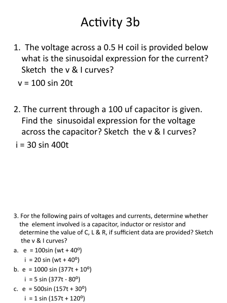 Activity 3b | PDF | Teaching Methods & Materials