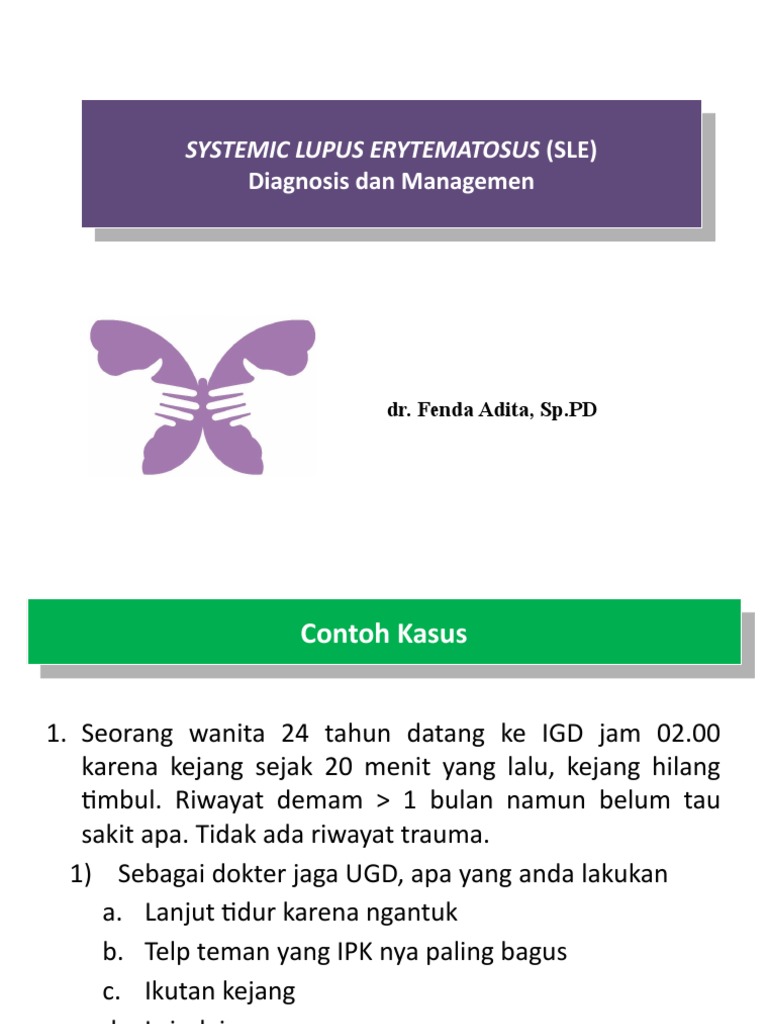 Systemic Lupus Erytematosus (Sle) | PDF