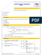 Exercice logique combinatoire