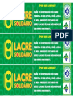 Rotulo Lacre Solidario