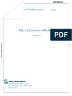 Political Economy of Reform: Policy Research Working Paper 8224