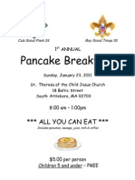 Pancake Breakfast 2011