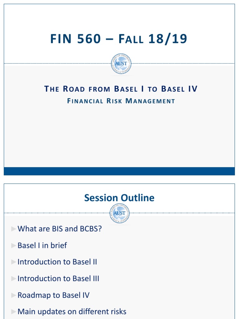 Understanding the Evolution of Banking Regulation: From Basel I to ...