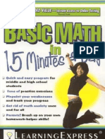 Junior Skill Builders--Basic Math in 15 Minutes a Day