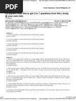 Tcs Pattern Refer This To Get 5 To 7 Questions From This (Study at Your Own Risk)