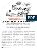 Programmes Électoraux: Le Point Noir de La Campagne