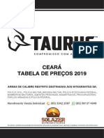 Tabela Taurus - Anexo - Ceará 2019-1