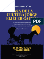 Propuesta El Llano y Sus Tradiciones - Agosto 2020 PDF