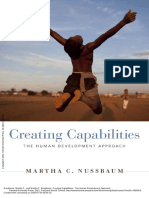 Creating Capabilities The Human Development Approach - Nussbaum