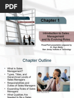 Introduction To Sales Management and Its Evolving Roles