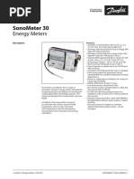 Danfoss SonoSafe 10 DN 20 Ultrasonik Kalorimetre RF Modüllü