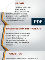 EPIDEMIOLOGÍA EN EL TRABAJO CON EJEMPLOS