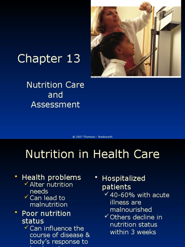CMS GUIDELINES FOR NUTRITION ASSESSMENT intelligence overview