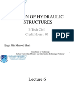 Design of Hydraulic Structures Seepage Theory