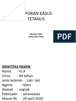 Print PPT Tetanus