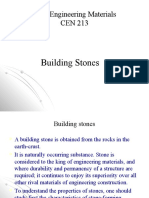 CEN 213 Guide to Civil Engineering Materials & Building Stones