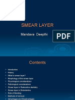 Deepthi Smear Layer Presentation
