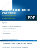 An Adaptive Execution Engine For Apache Spark SQL: Carson Wang Yucai Yu Hao Cheng