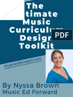 The Ultimate Music Curriclum Design Toolkit