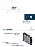 CSI 2130 CSI 2130: Machinery Health™Analyzer