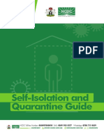 Self-Isolation and Quarantine Guide: Covid-19