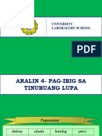 Aralin 2 - Pag - Ibig Sa Tinubuang Lupa