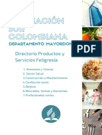 Directorio Productos y Servicios Asurcol 2020