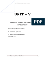 UNIT V - Embedded System Application Development