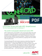 Connected Smart-Ups With Apc Smartconnect: 7khzruog Vprvwsrsxoduqhwzrundqgvhuyhu836