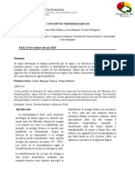 INFORME 4. Conceptos Termodinámicos