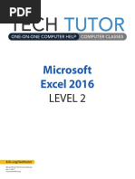 Microsoft Excel 2016: Tutor