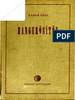 Kádár Géza - Hangerősítők - OCR - 1955