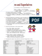 Comparatives and Superlatives