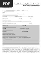 Download The Break Permission Slip by Seasides The-Break SN47037432 doc pdf