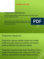 Organisasi Dan Manajemen Usaha (8, 9)