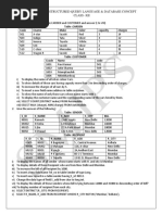 Structured Query Language & Database Concept PDF