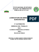 Derecho Del Trabajo Autoevaluaciones Tema 2 y 6