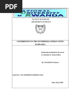 Download Contribution to the geothermal energy study in Rwanda by maurry2k SN47038024 doc pdf