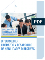 Programa Diplomado Liderazgo y Habilidades Directivas 2020