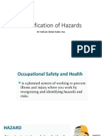 Classification of Hazards