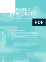 Water Resources Business Plan by Slidesgo