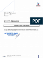 Certificate of Conformity Electromontaj AB19-10773 (1)