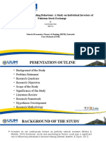 Determinants of Herding Behaviour: A Study On Individual Investors of