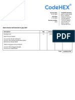 Invoice 2363 - Milat High School Channan, Gujrat