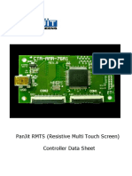 Panjit Rmts (Resistive Multi Touch Screen) Controller Data Sheet