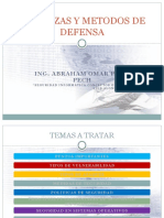 AMENAZAS Y METODOS DE DEFENSA