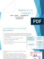 Módulo 3 y 4 Psicologia General